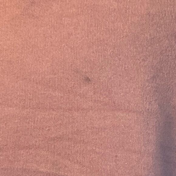 Project Social T Raglan Fleece Sweatshirt Pink Gray Long Sleeve Crewneck M - Picture 5 of 8